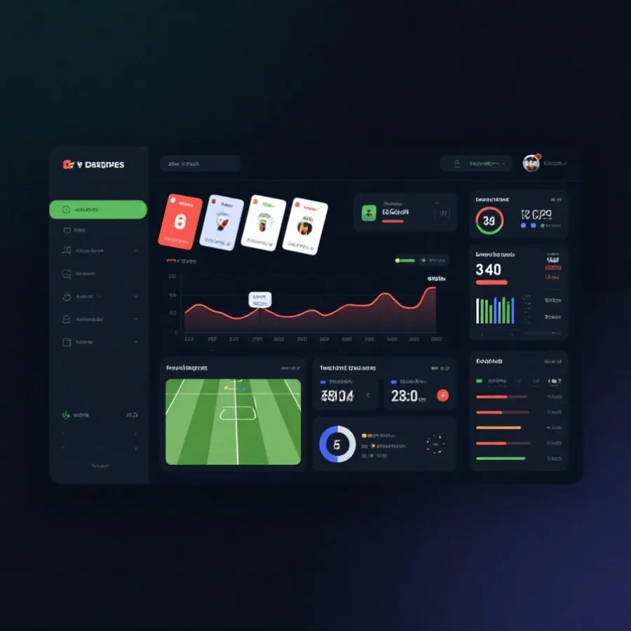 体育赛事互动数据分析展示